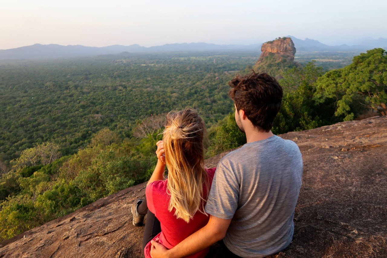 Romantic Evening on Top of Pidurangala Rock